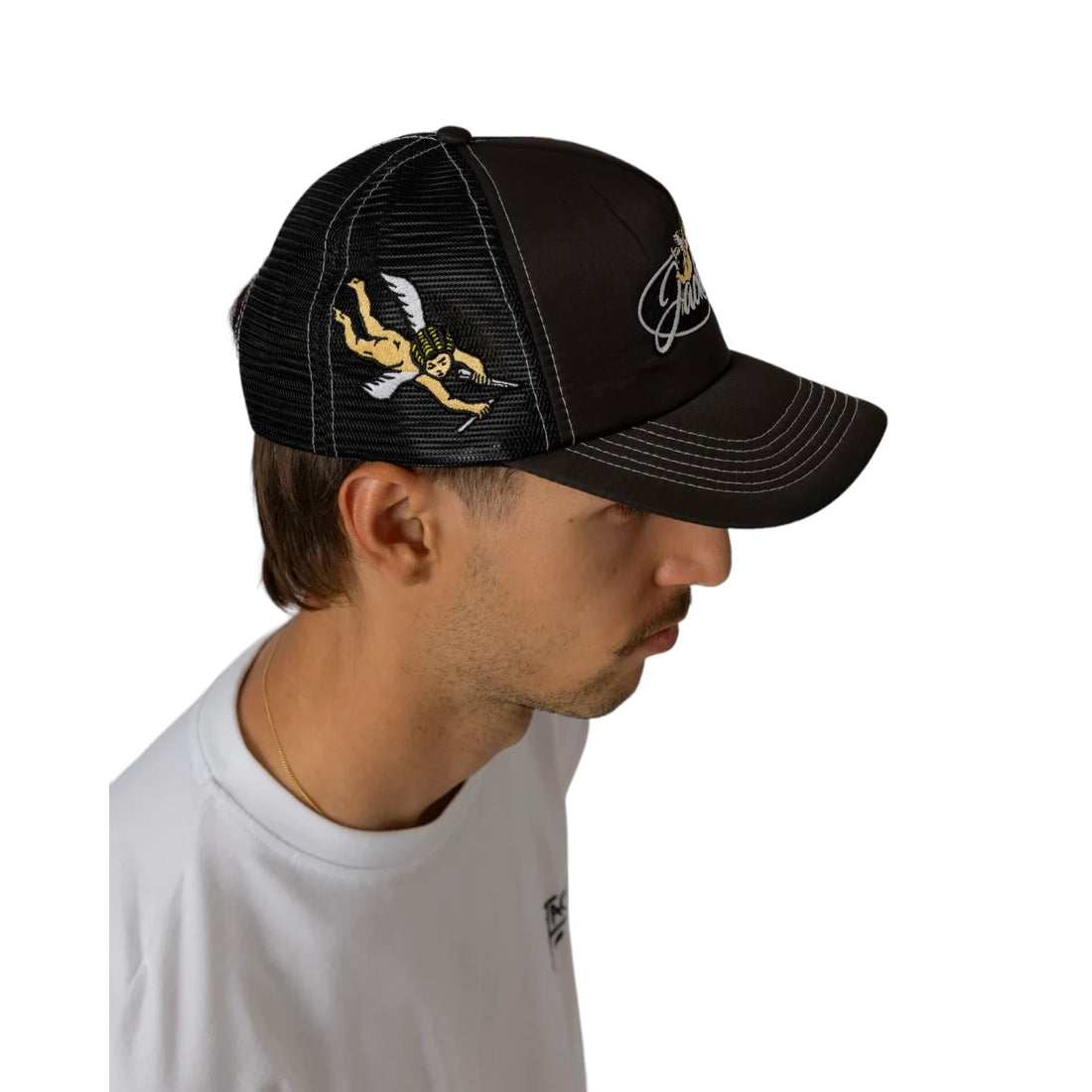 Jacker Angels Trucker Cap - Black
