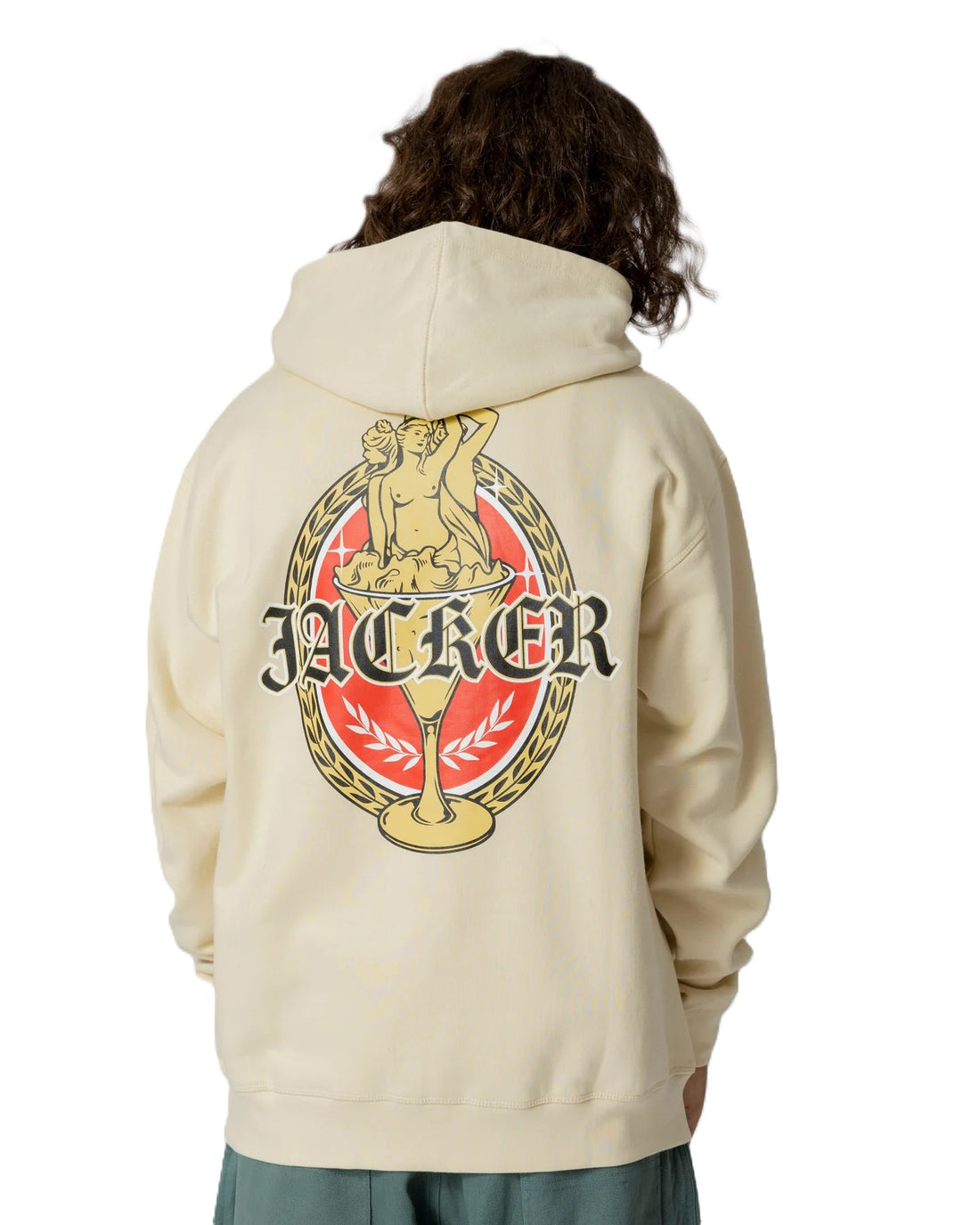 Jacker Trois Grâces Hoodie-Beige