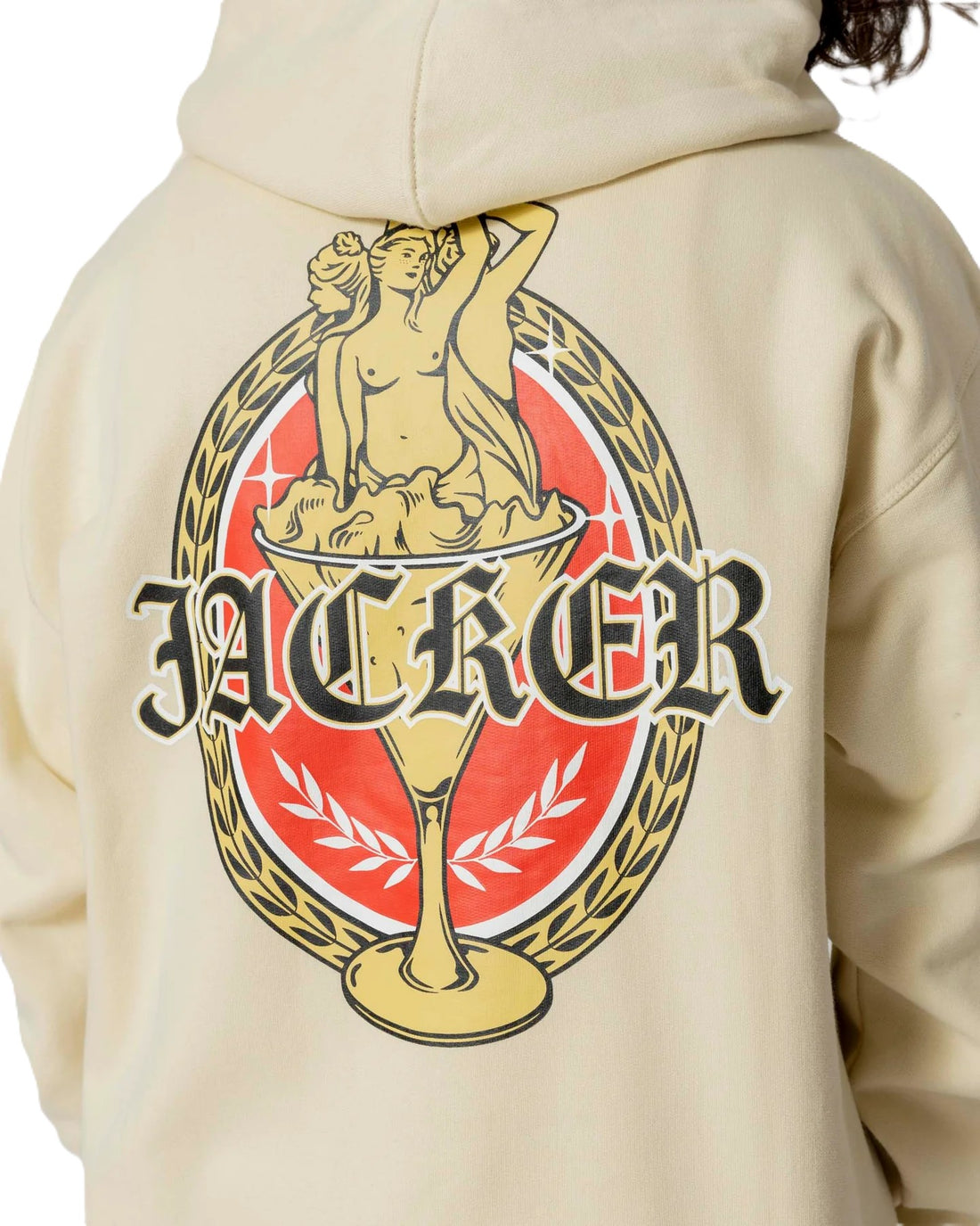 Jacker Trois Grâces Hoodie-Beige
