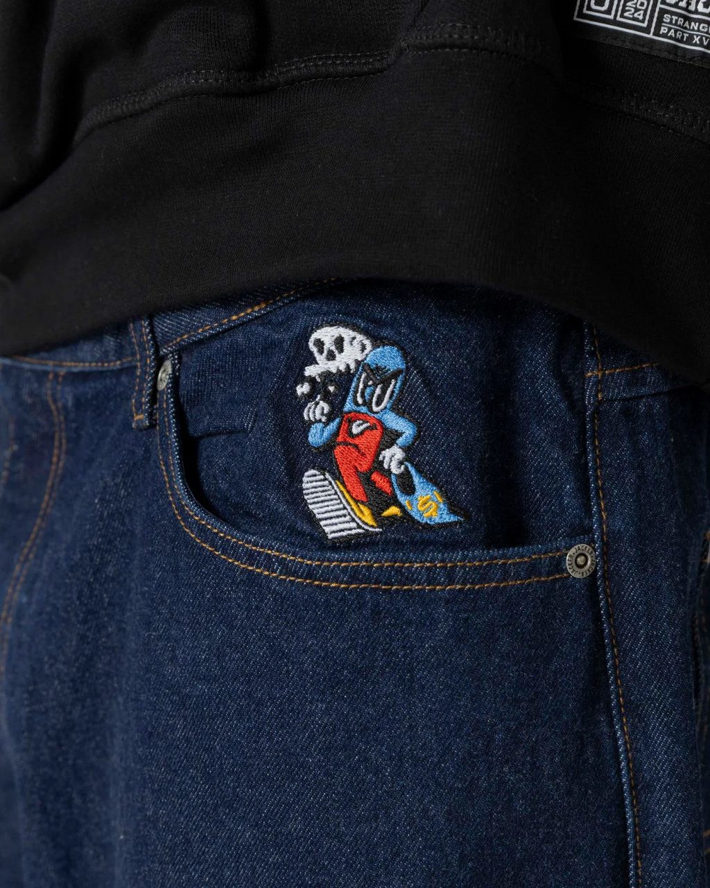 Jacker Big pharma denim baggy - Raw Blue