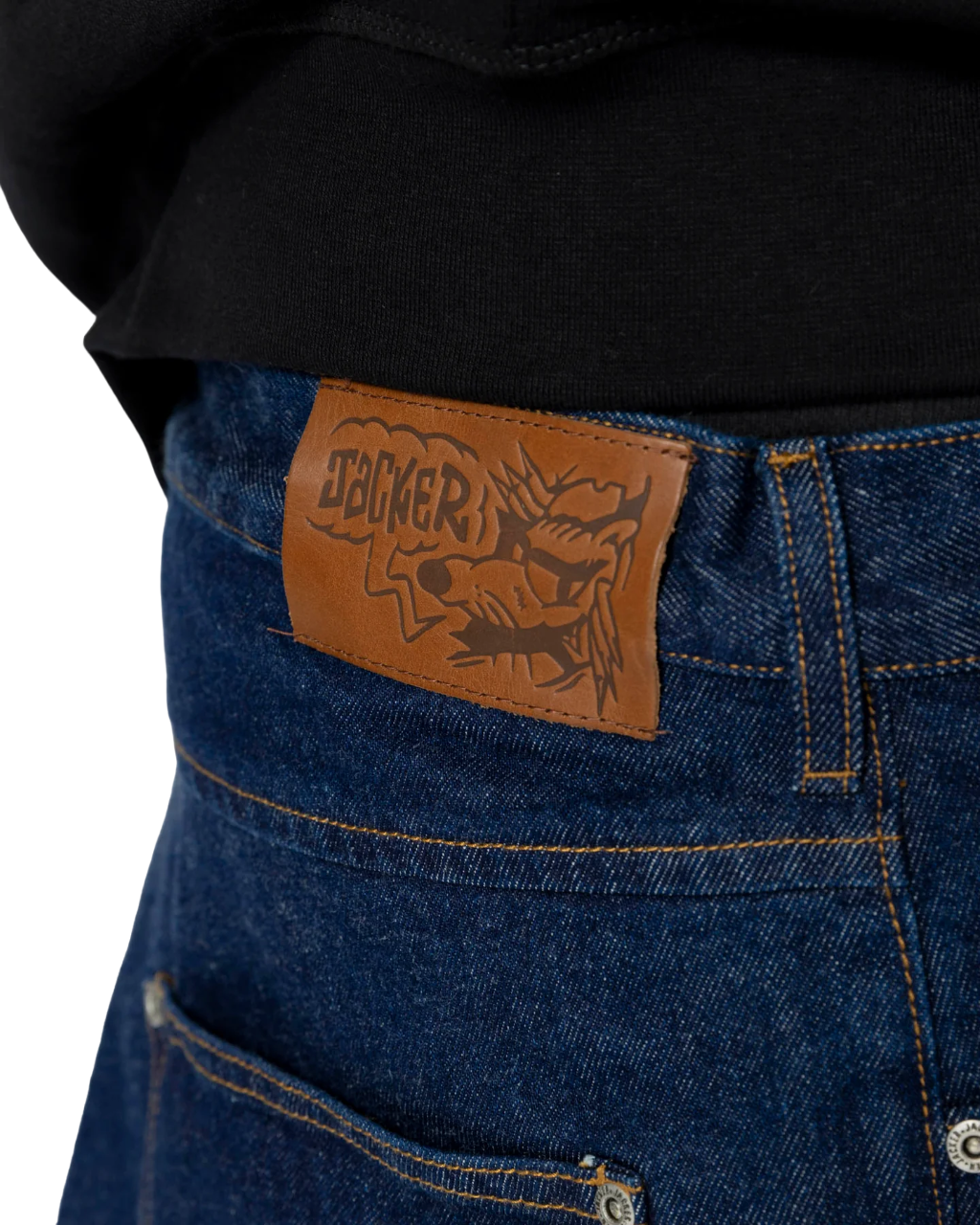 Jacker Big pharma denim baggy - Raw Blue
