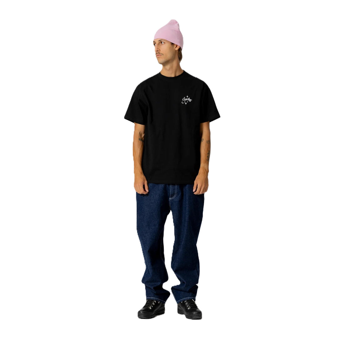 Jacker Vacation Tee-Black
