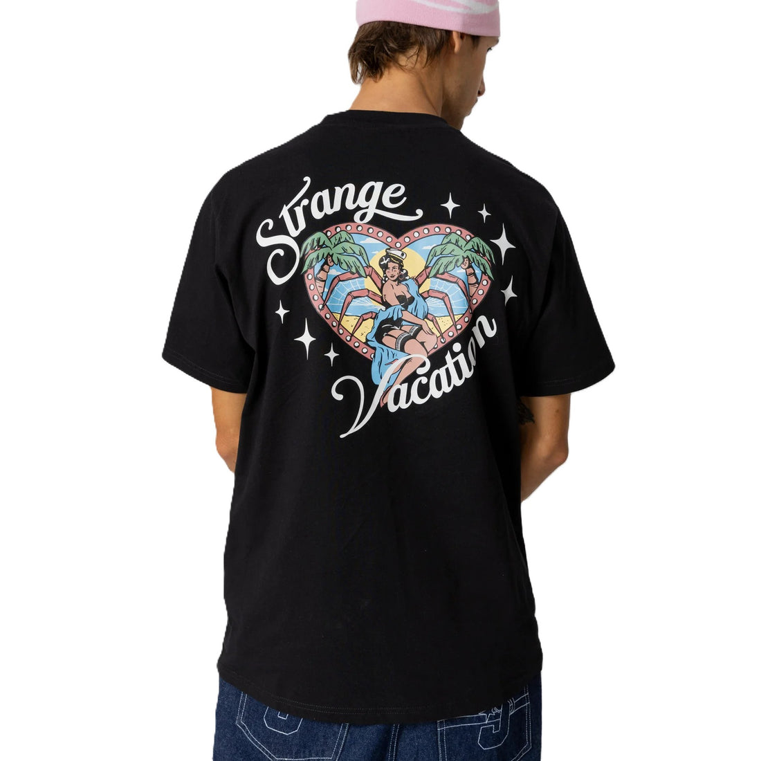 Jacker Vacation Tee-Black