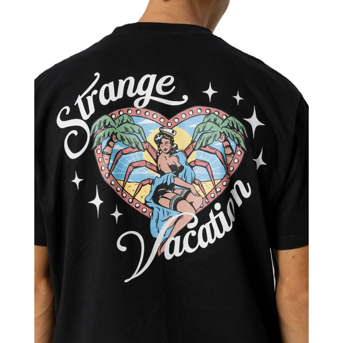 Jacker Vacation Tee-Black