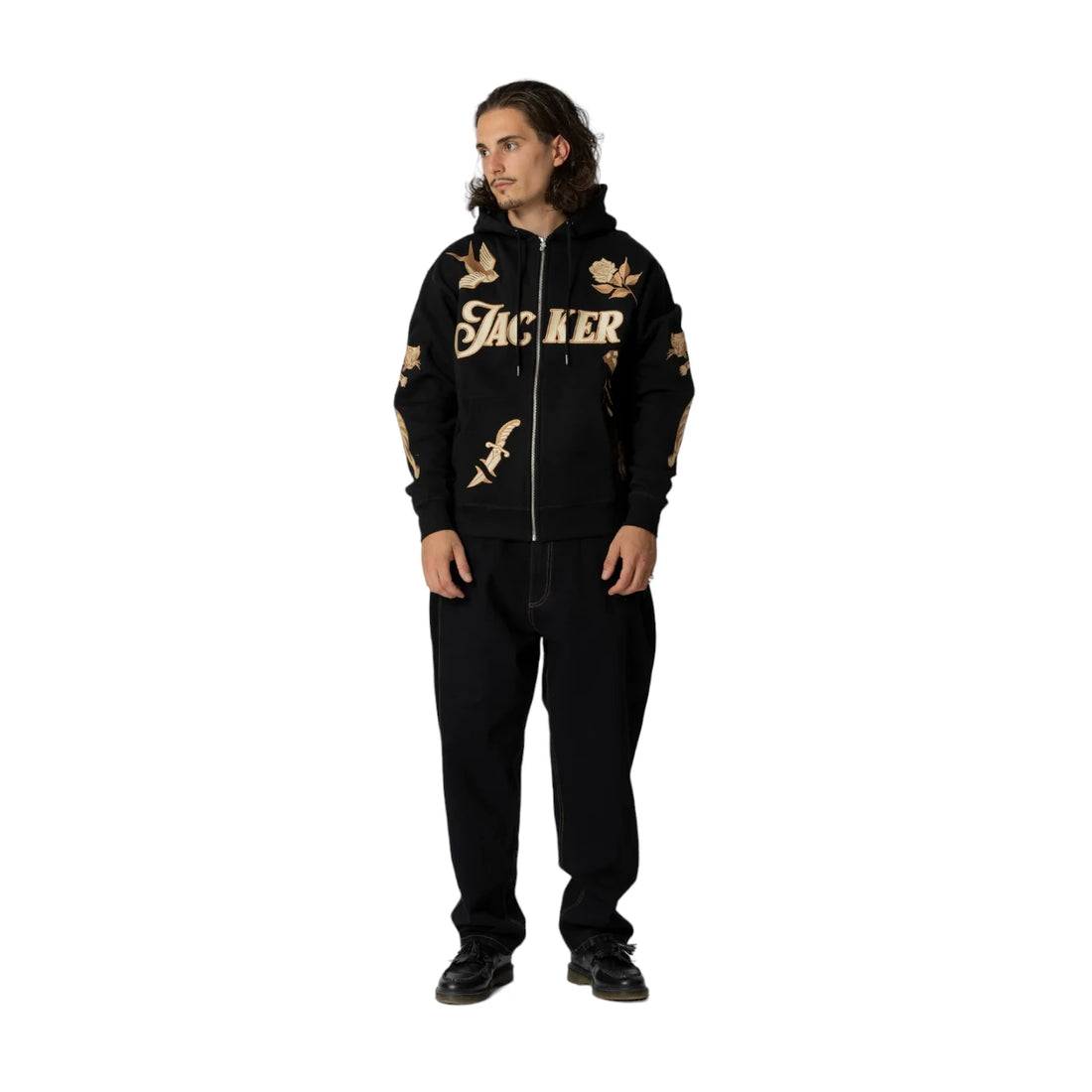 Jacker Nautical zip hoodie