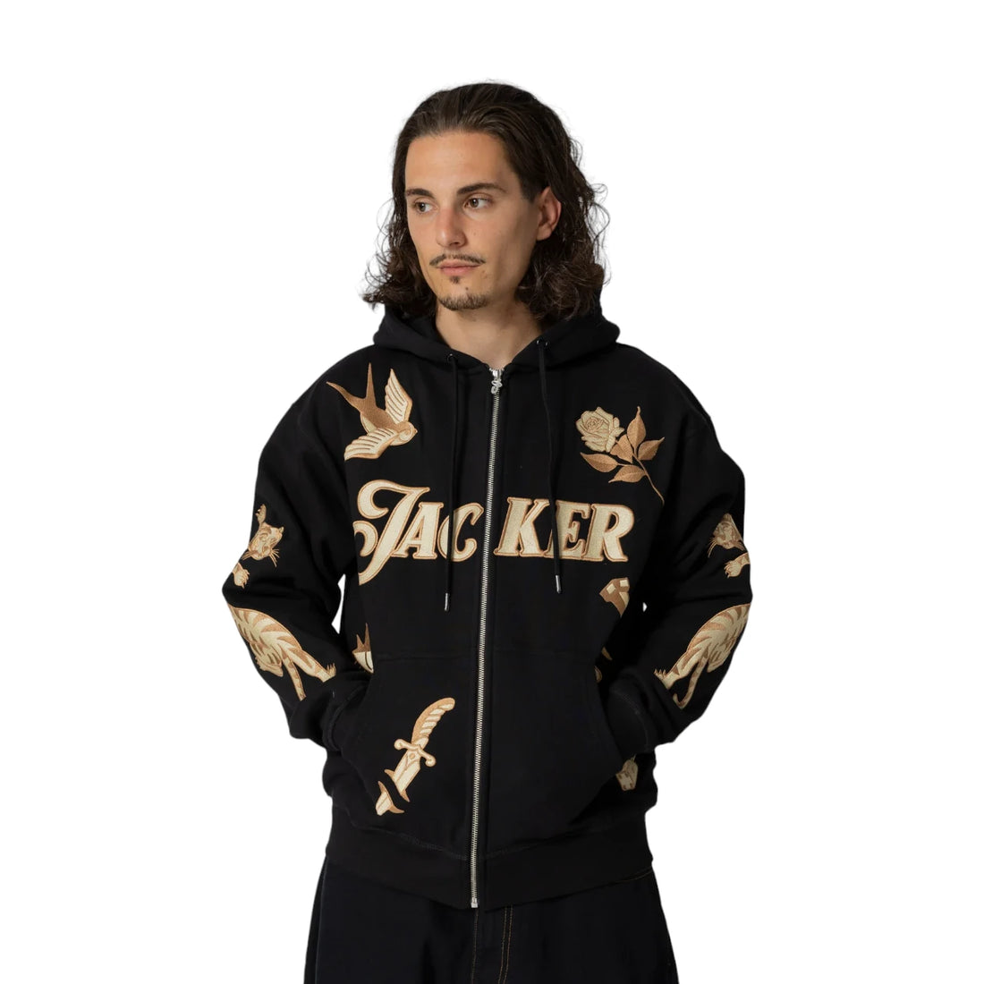 Jacker Nautical zip hoodie