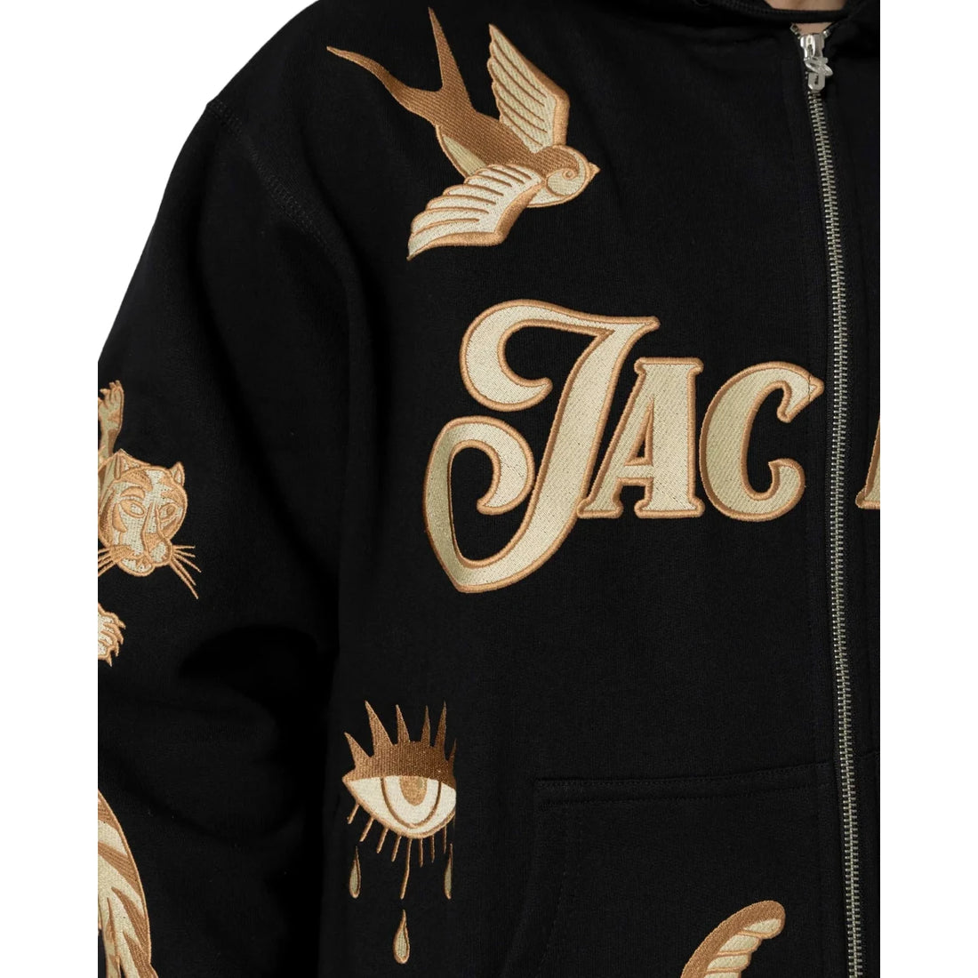 Jacker Nautical zip hoodie