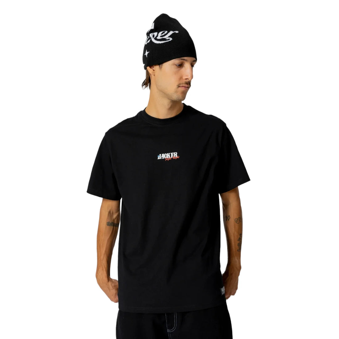 Jacker Fight tee - Black