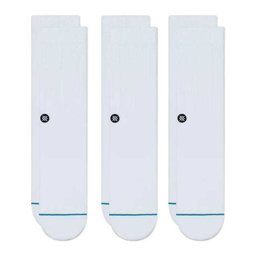 Stance Icon 3 Pack White