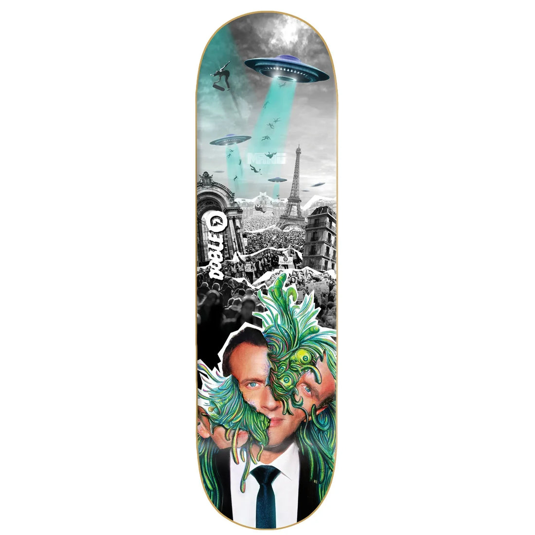 Doble Skateboard Manu Deck