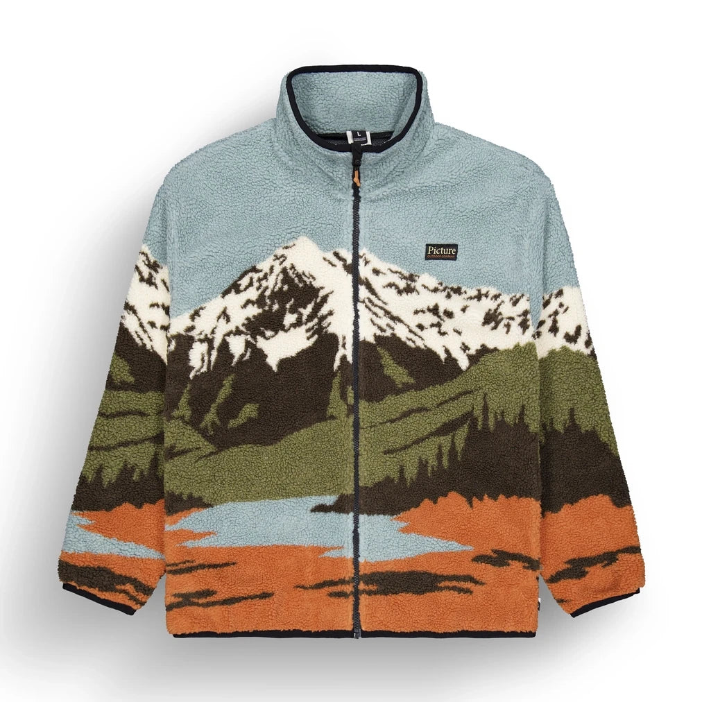 Picture Organic Clothing Hafdals Zip Fleece - Mountain