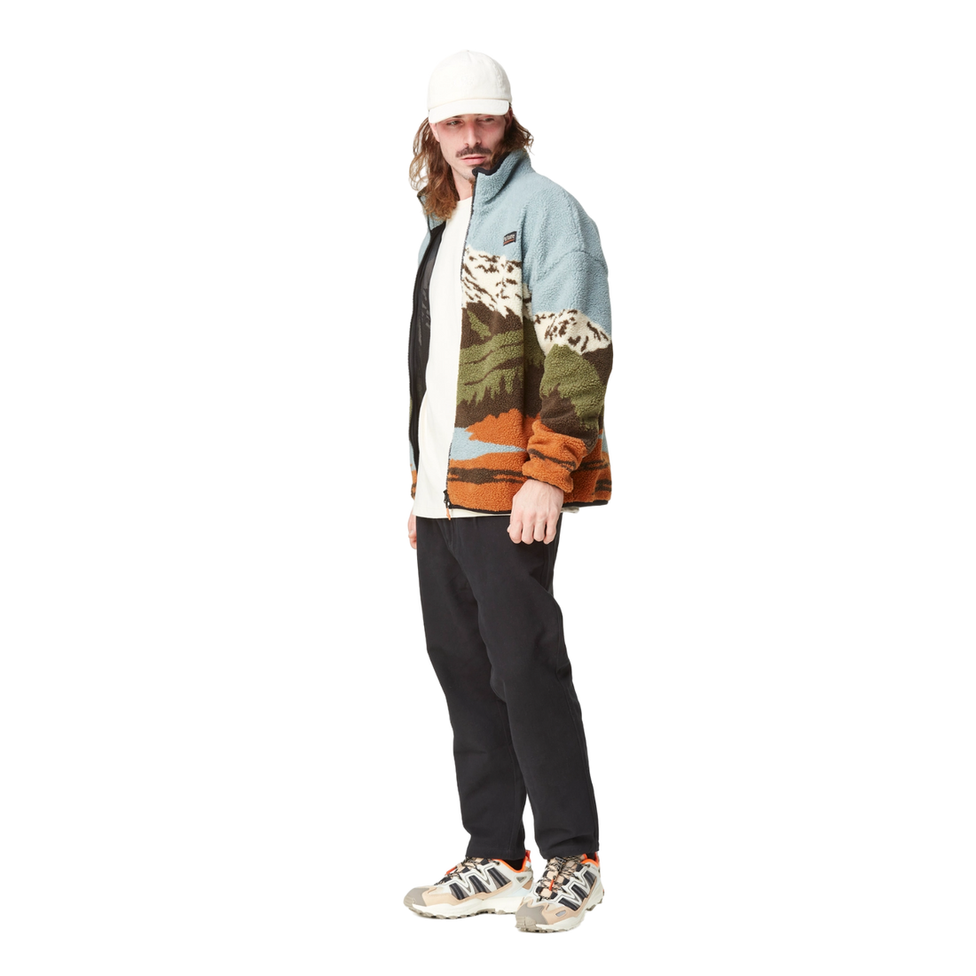 Picture Organic Clothing Hafdals Zip Fleece - Mountain