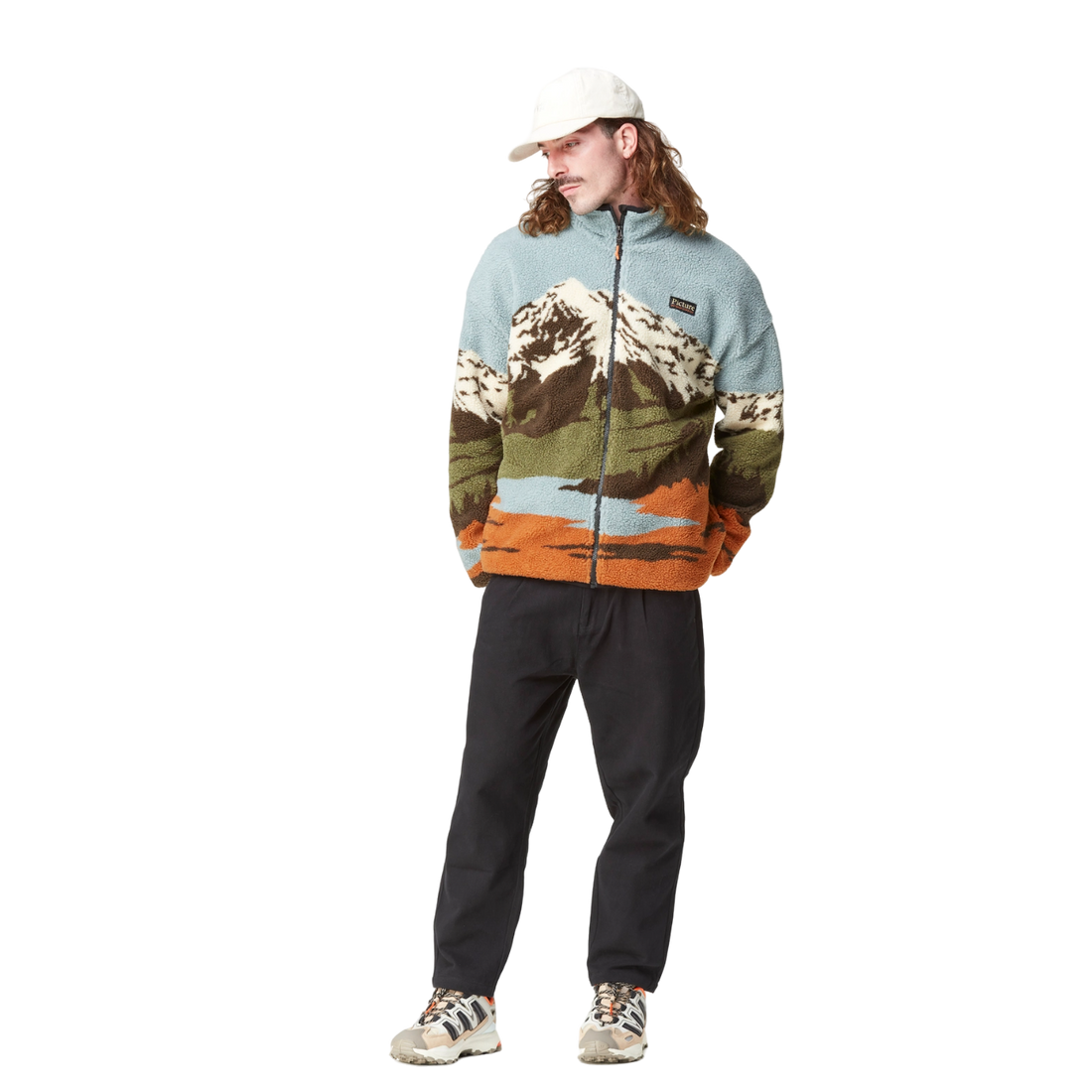 Picture Organic Clothing Hafdals Zip Fleece - Mountain