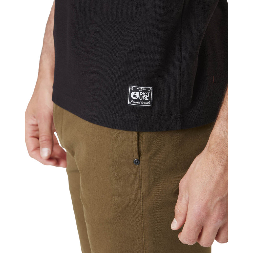 Picture Organic Clothing Delo Polo Black