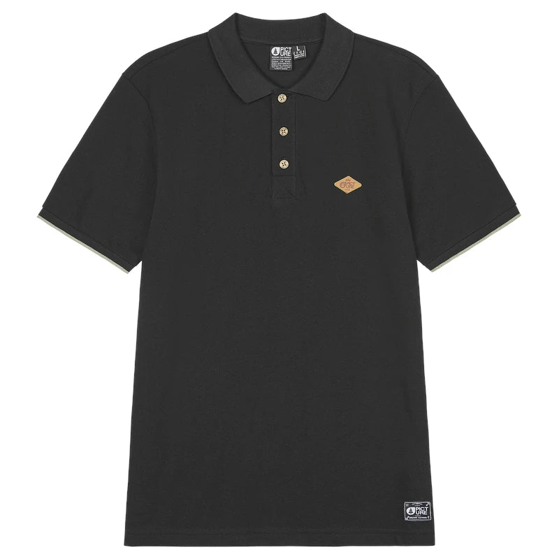 Picture Organic Clothing Delo Polo Black
