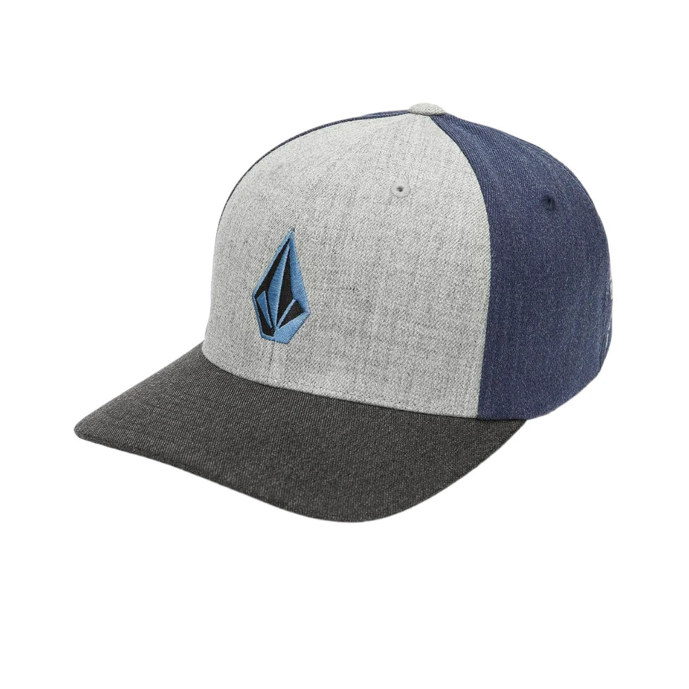 Volcom Full stone Heather Flexfit hat Smokey Blue