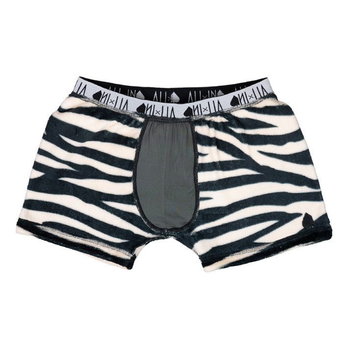 All In Plaid Boxer Zebra