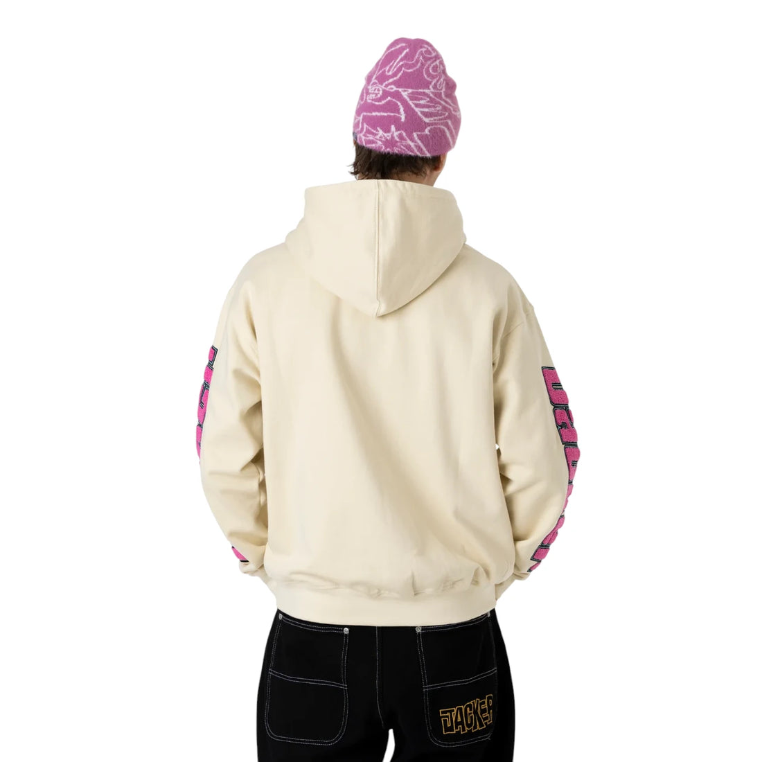 Jacker Absolem zipped hoodie Beige