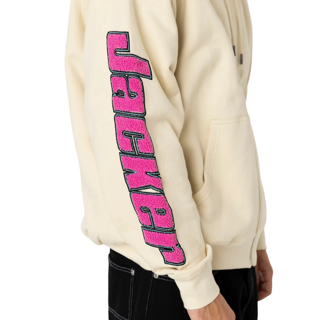 Jacker Absolem zipped hoodie Beige