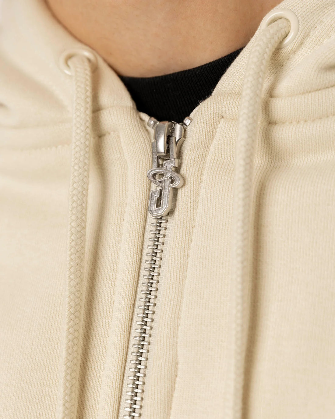 Jacker Absolem zipped hoodie Beige