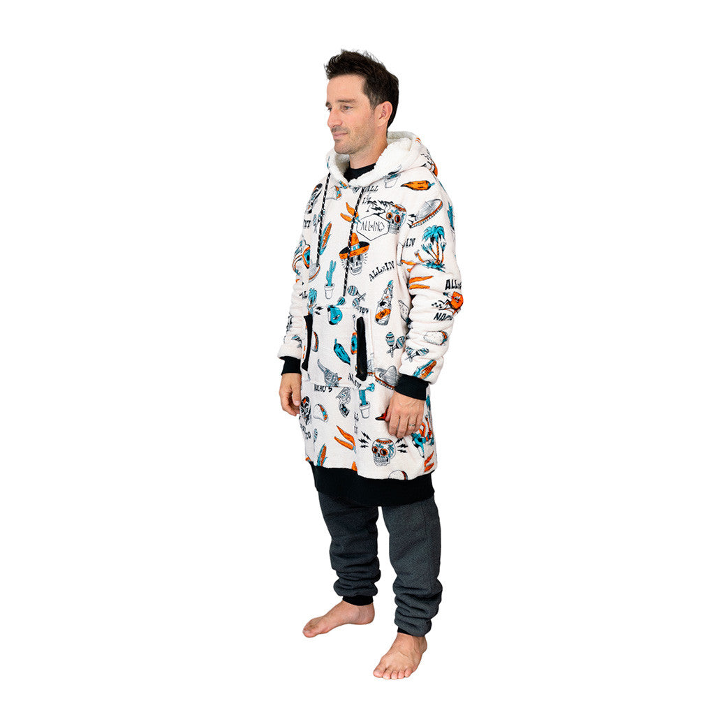 All In Poncho Plaid Mexicano