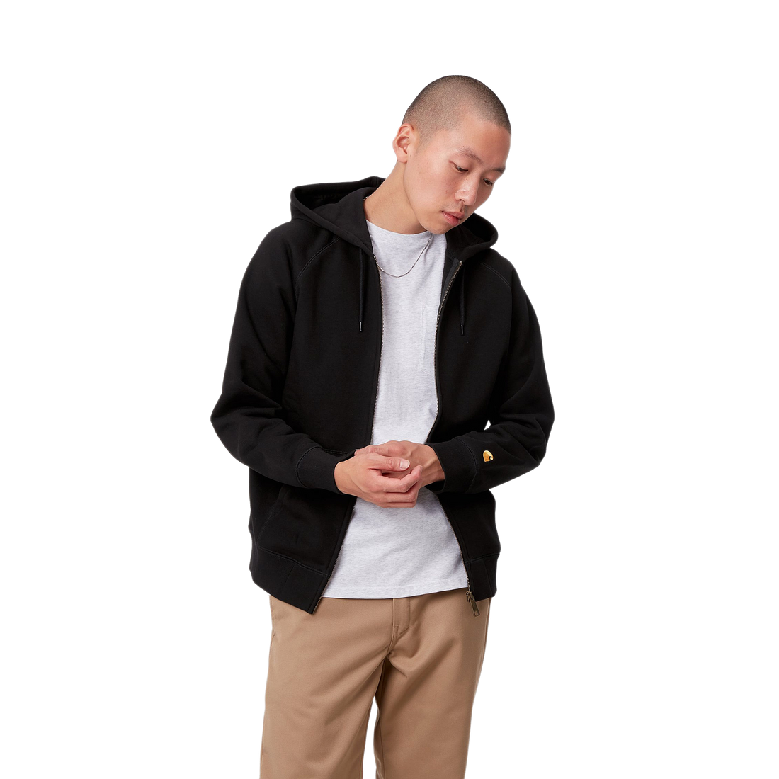 Carhartt Hooded Chase Jacket Black