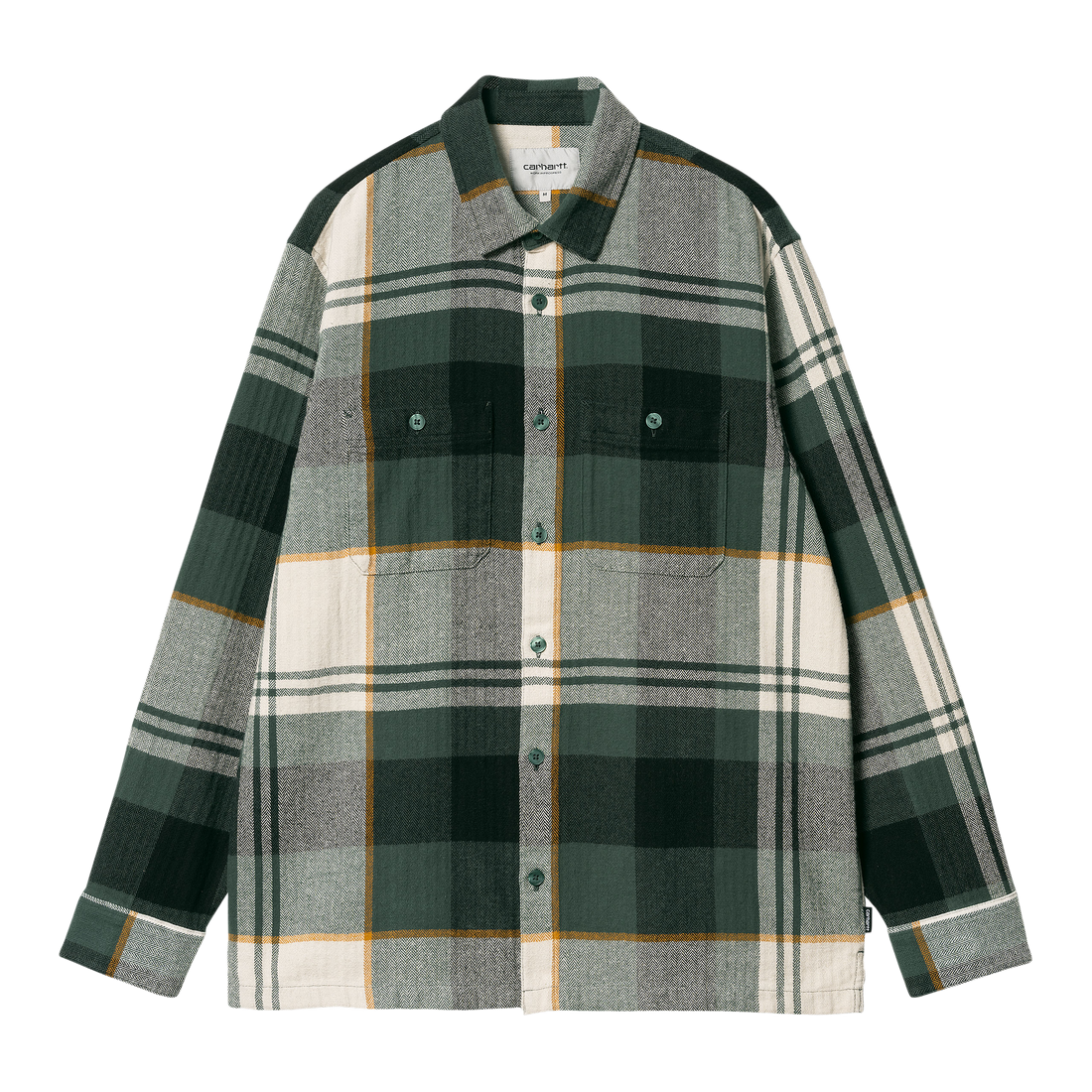 Carhartt L/S Dellinger Shirt Discovery Green