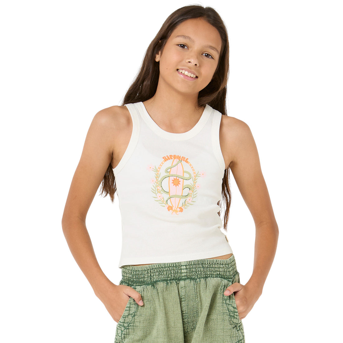 Island bliss tank girl Bone