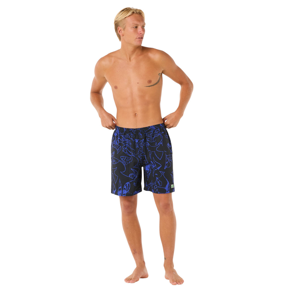 Rip Curl Raw Energy Burner Volley - Black