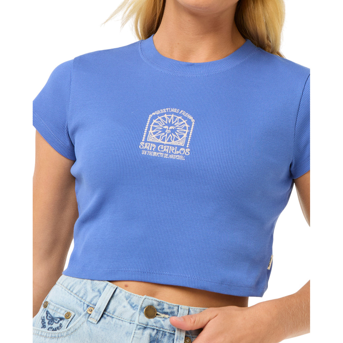 Rip Curl San Carlos Baby Tee - Ocean