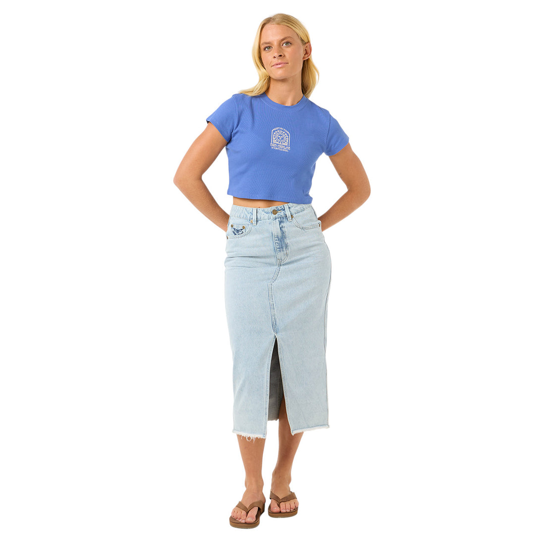 Rip Curl San Carlos Baby Tee - Ocean
