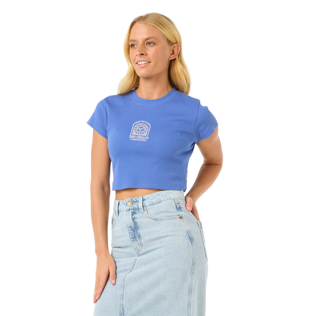 Rip Curl San Carlos Baby Tee - Ocean