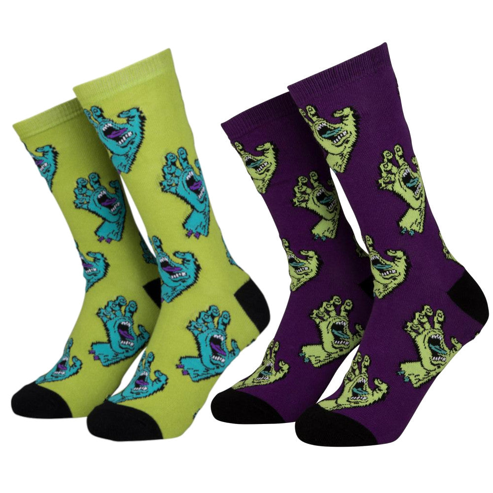 Santa Cruz Multi Hand Sock (2 Pack)