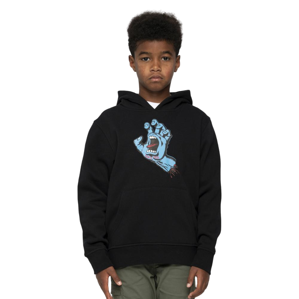Santa cruz Youth Screaming Hand Hood Black