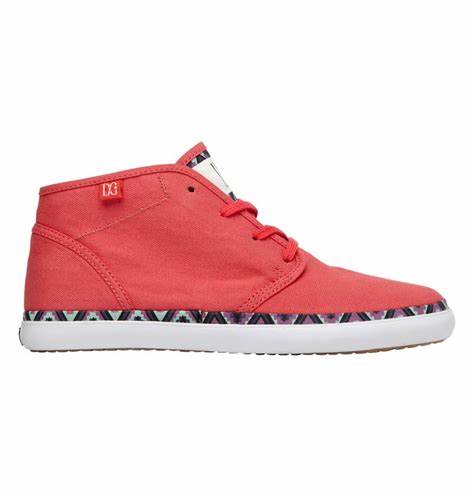 DC Shoes Studio Mid LTZ Red Green Blue