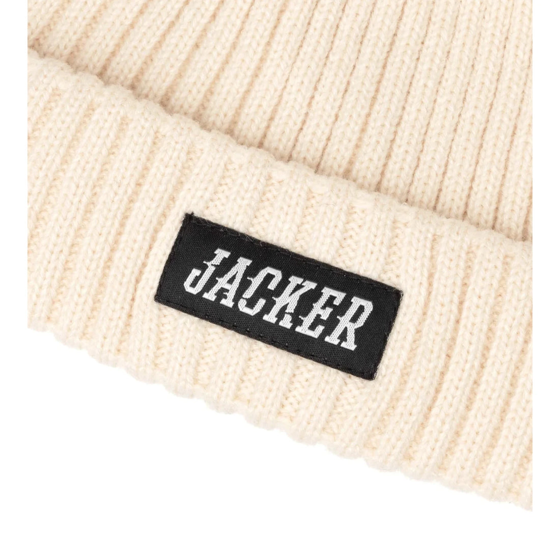 Jacker Team Short Beanie Beige