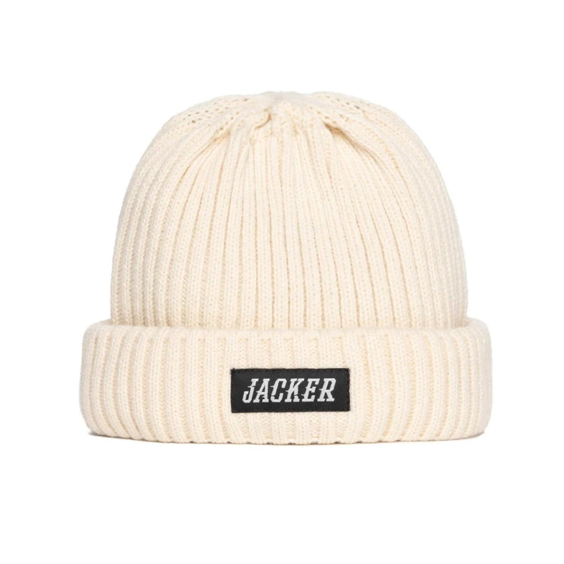 Jacker Team Short Beanie Beige