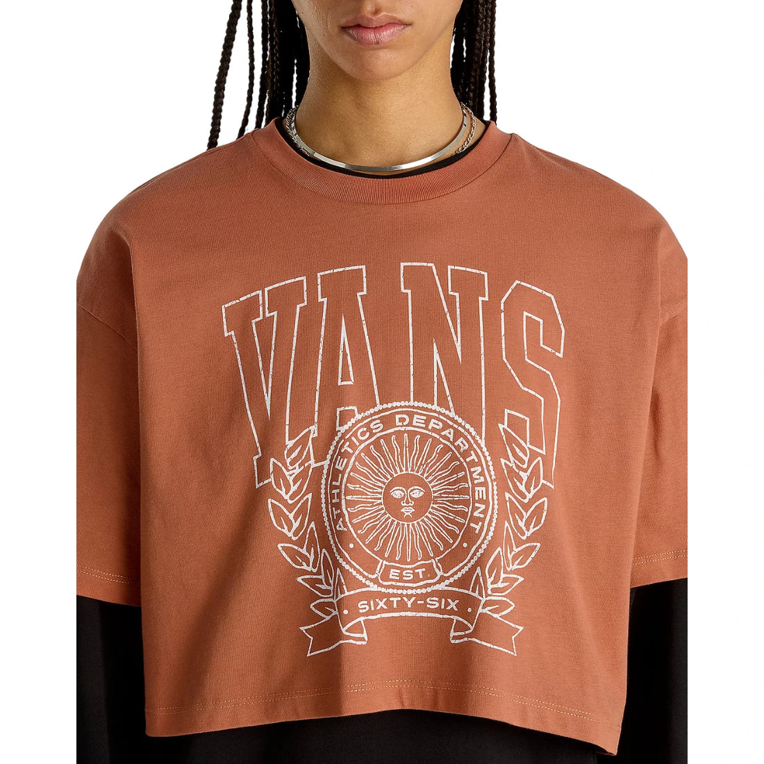 Vans First Team Relax Crop - Auburn