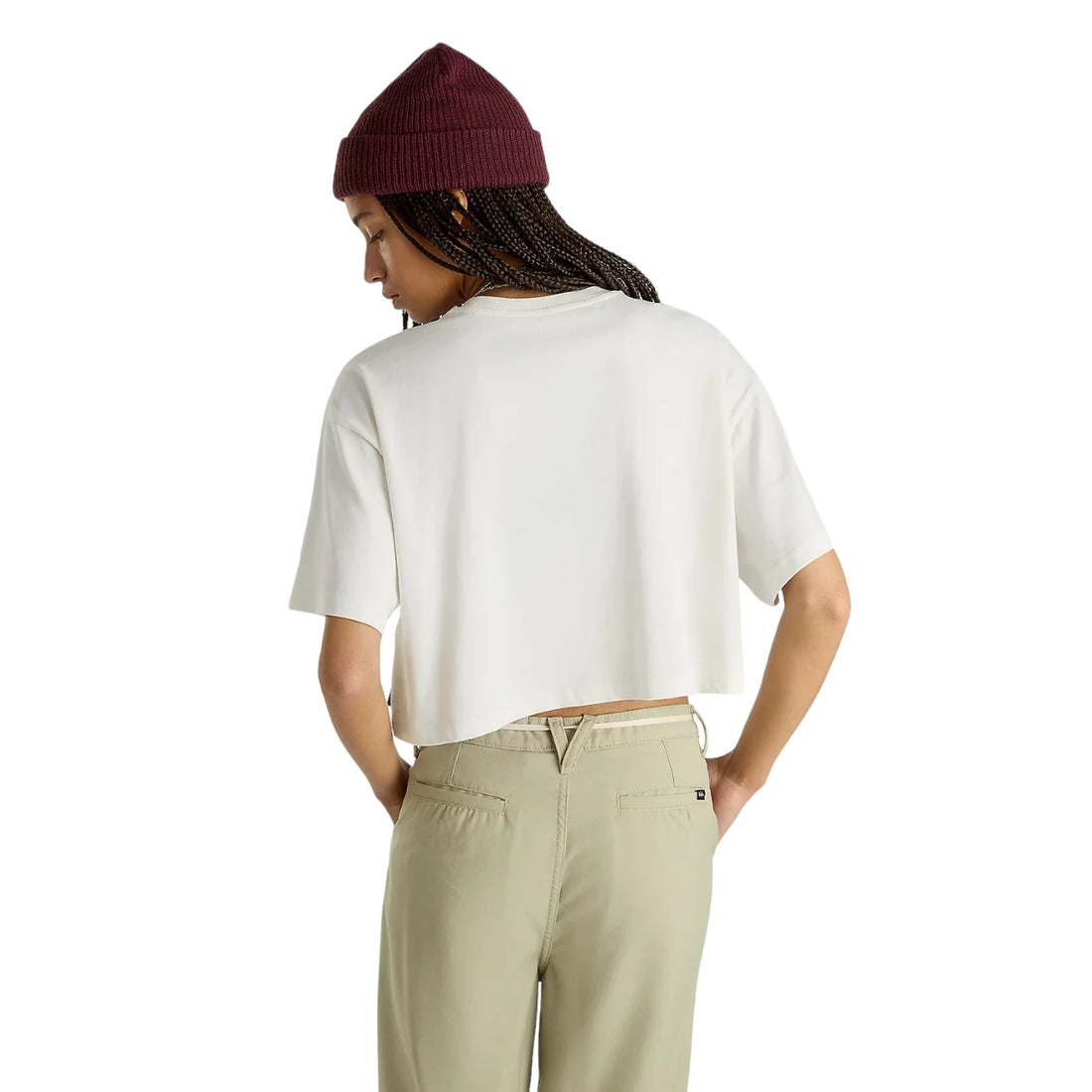 Vans First Team Relax Crop - Marshmallow