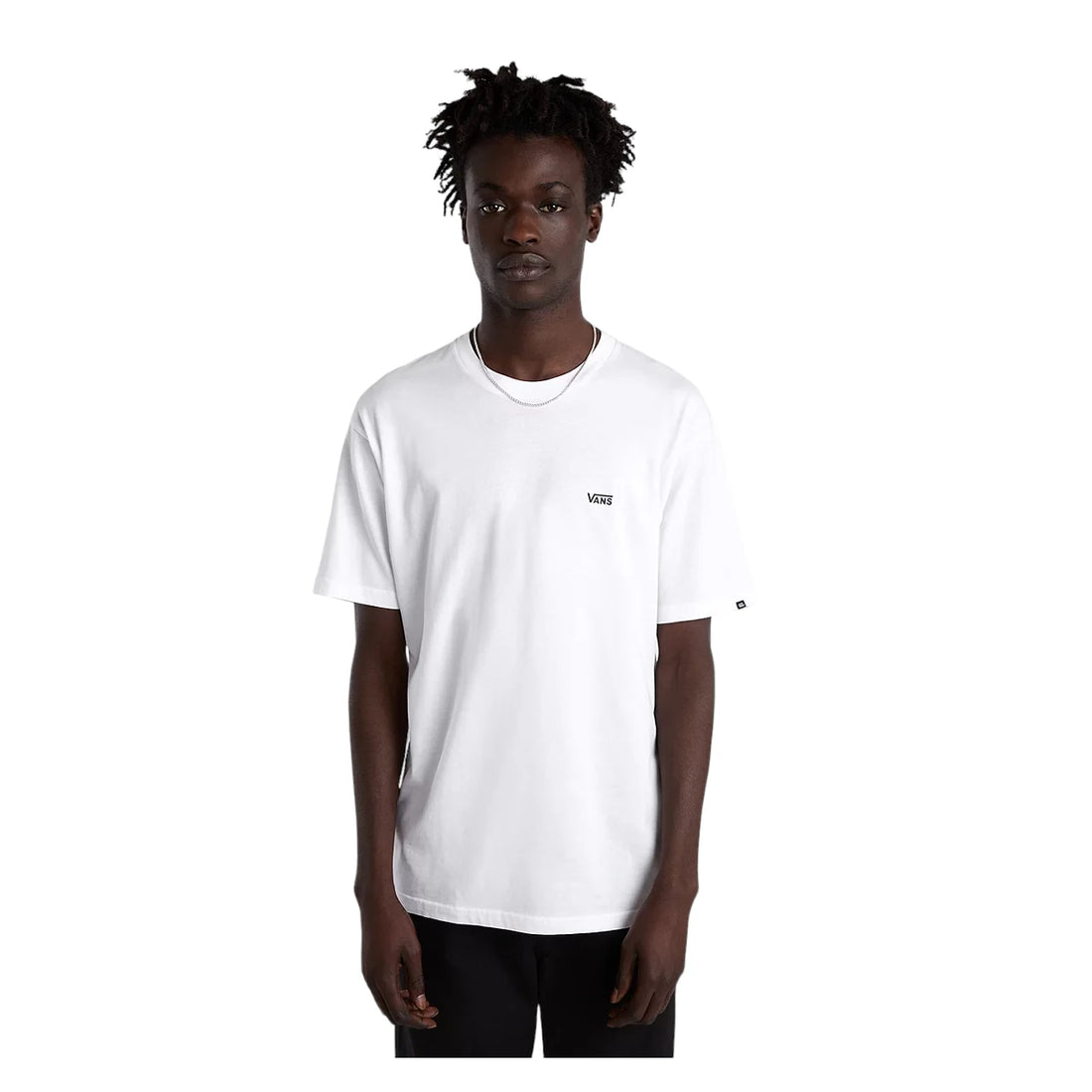 Vans MN Left Chest Logo Tee White/Black