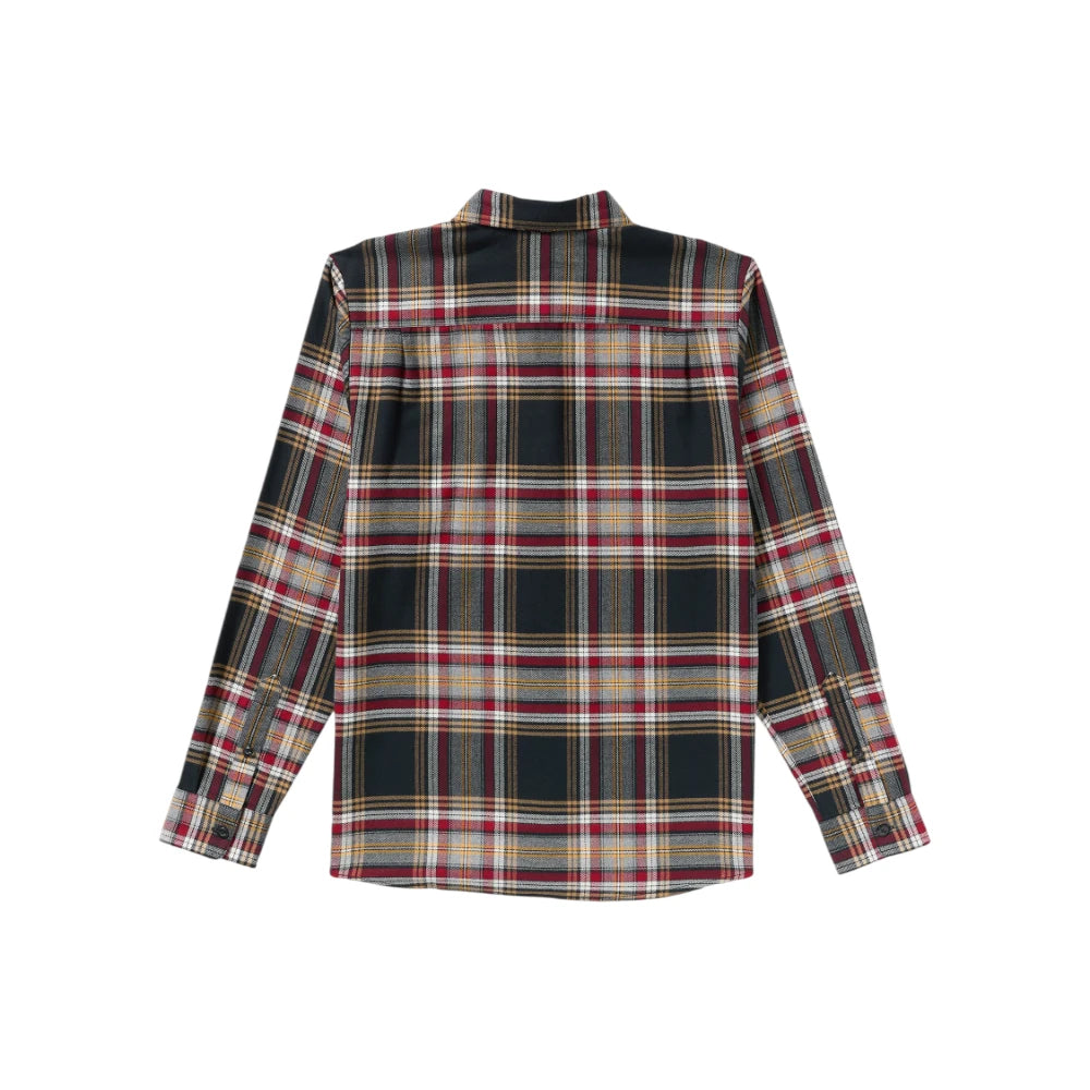 Volcom Netastone Flannel Ls - Antique Black