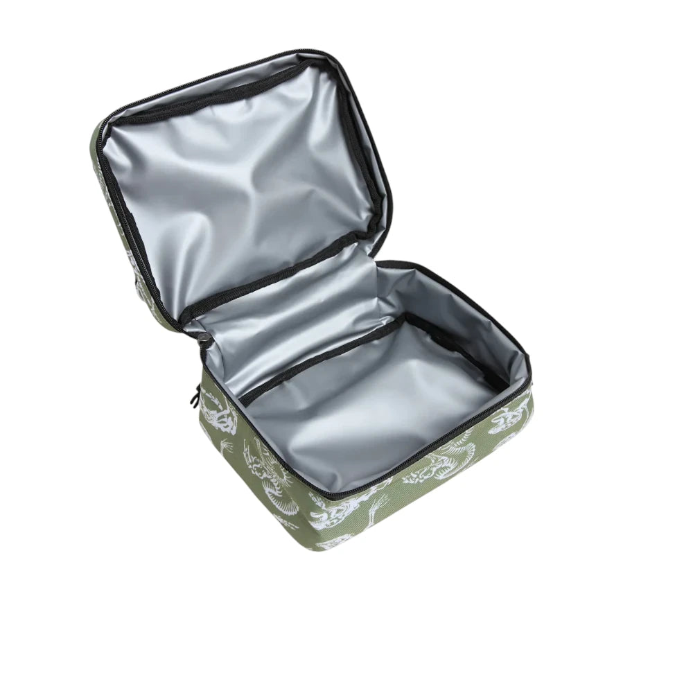 Old Skool Lunch Pack - Loden Green / White