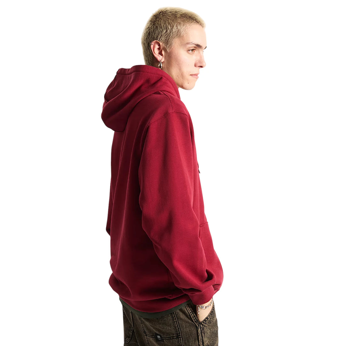 Vans Salton Loose FT Full Zip Pullover – Bordeaux
