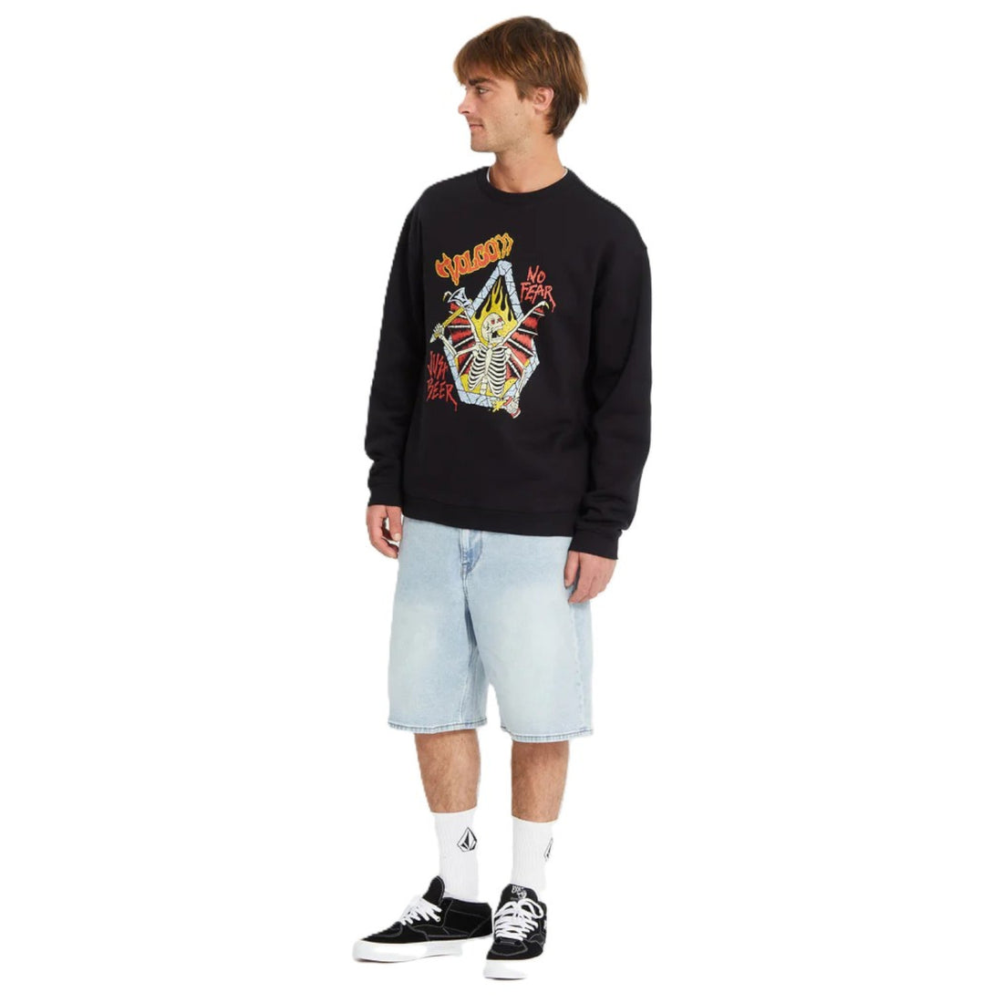 Volcom Noder crew Black