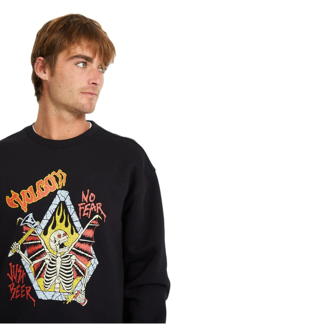 Volcom Noder crew Black