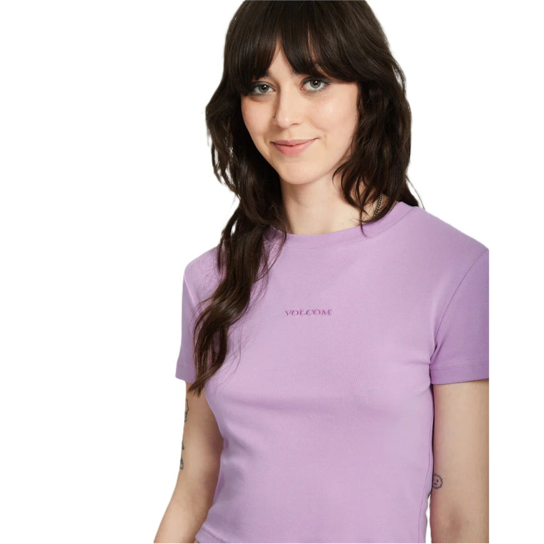 Volcom Volcomstone tight crop Iris purple