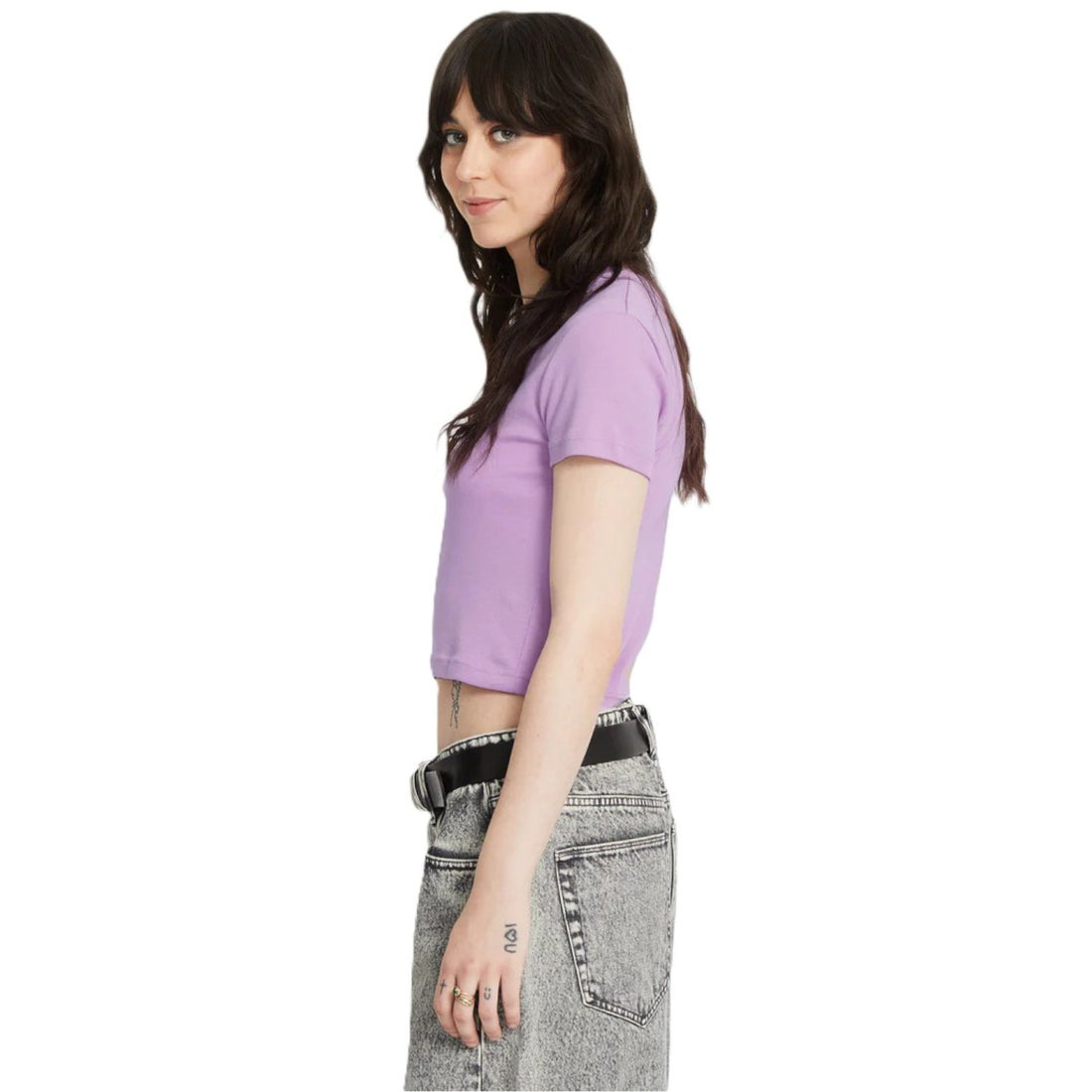Volcom Volcomstone tight crop Iris purple