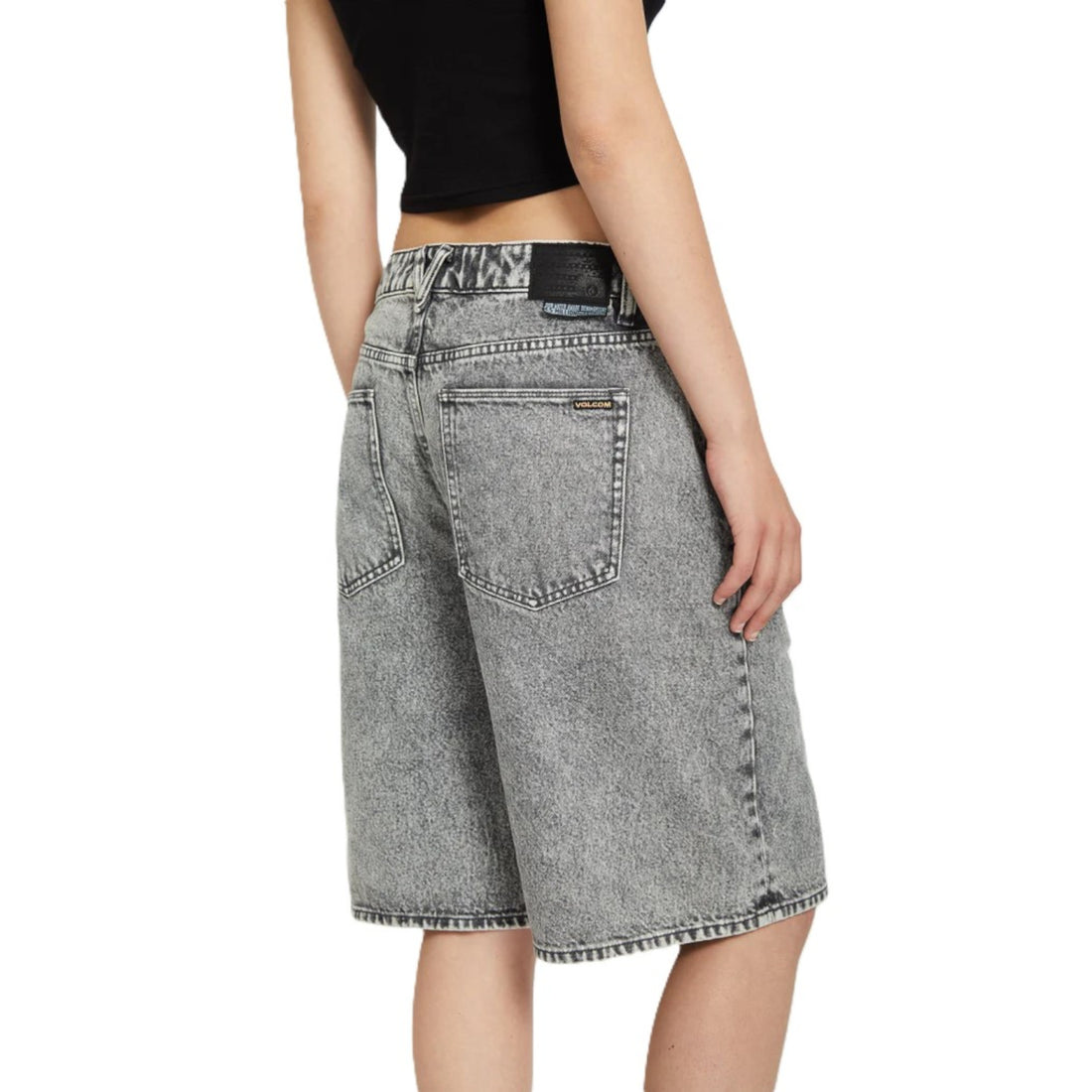 Volcom Beeggy denim short Grey vintage
