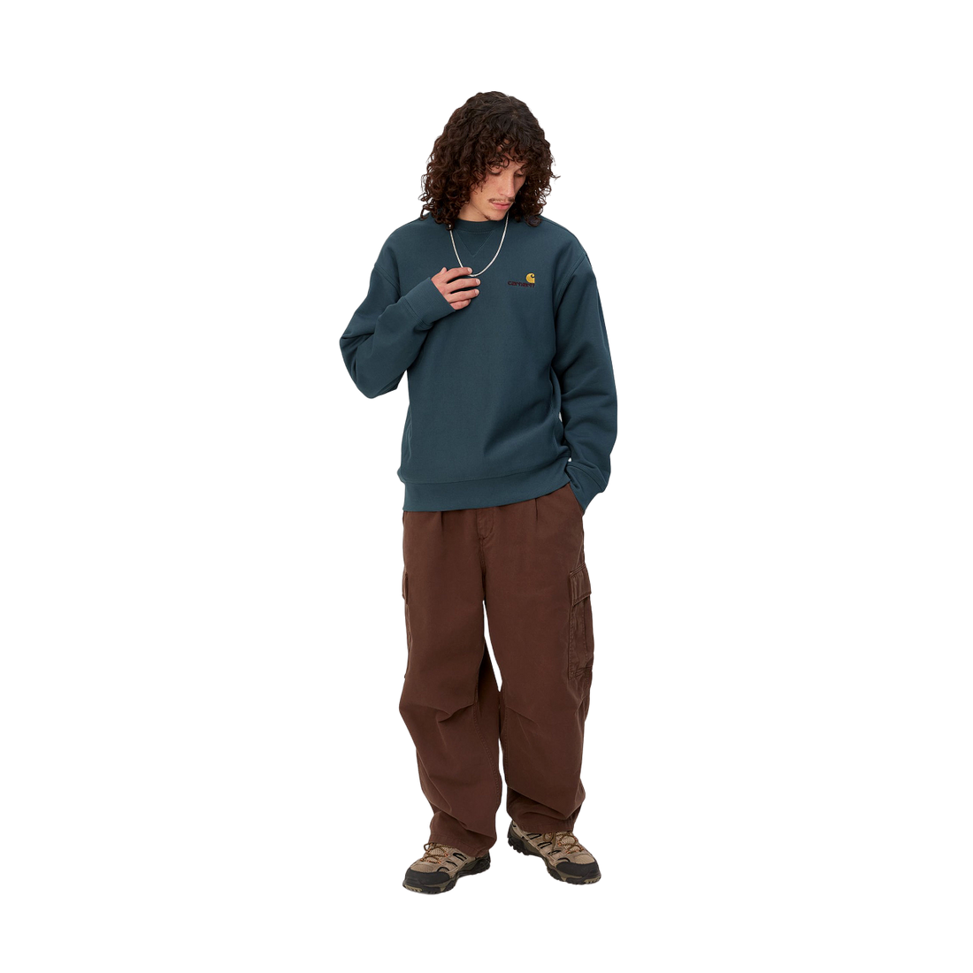 Carhartt American script sweat Ore