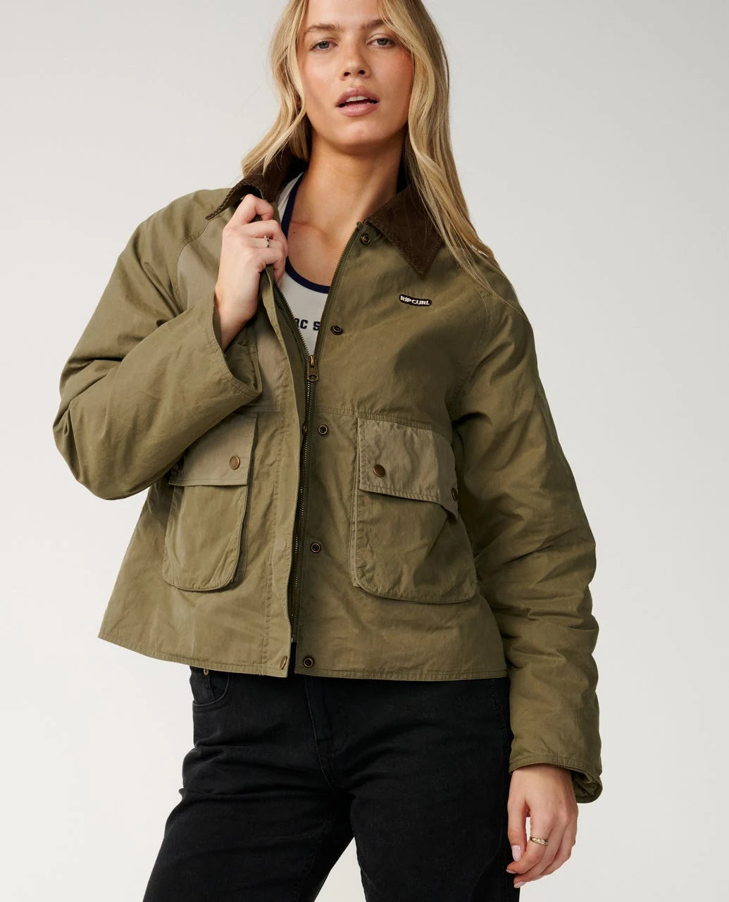Rip Curl - veste utilitaire kaki